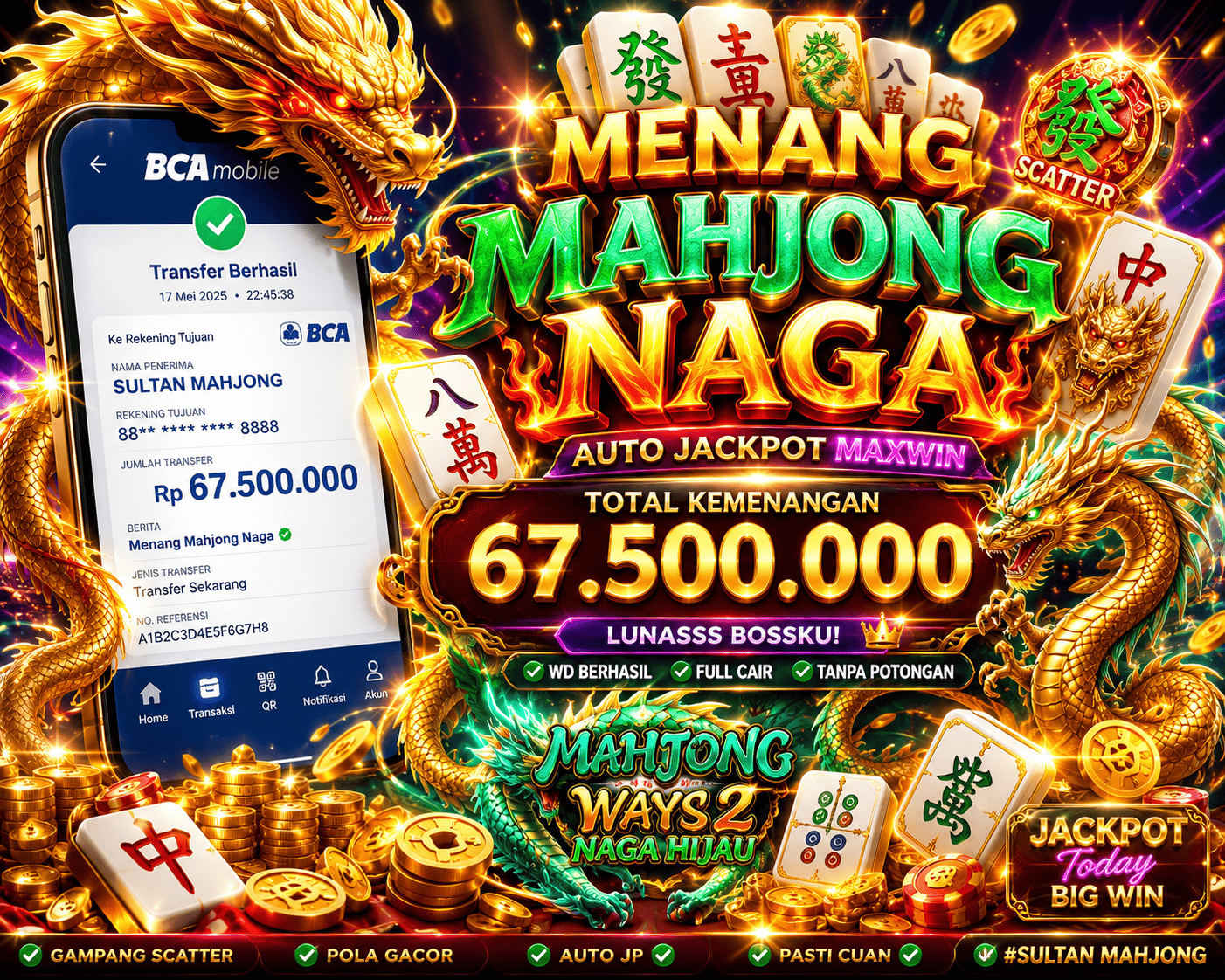 Bukan Soal Keberuntungan Saja, Ini yang Sering Dibahas Tentang Mahjong